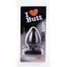 I Love Butt Plug Spade M I Love Butt 11 x 6.7 cm Noir
